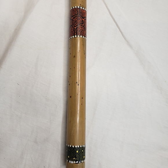 Australian Handcrafted Bamboo Flute Handpainted - Picture 6 of 8